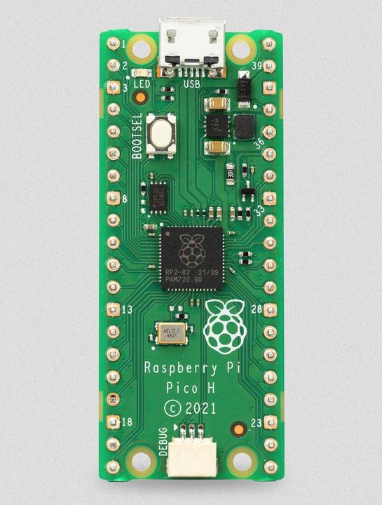 Actual product image Raspberry Pi Microcontroller RP-PICO-H
