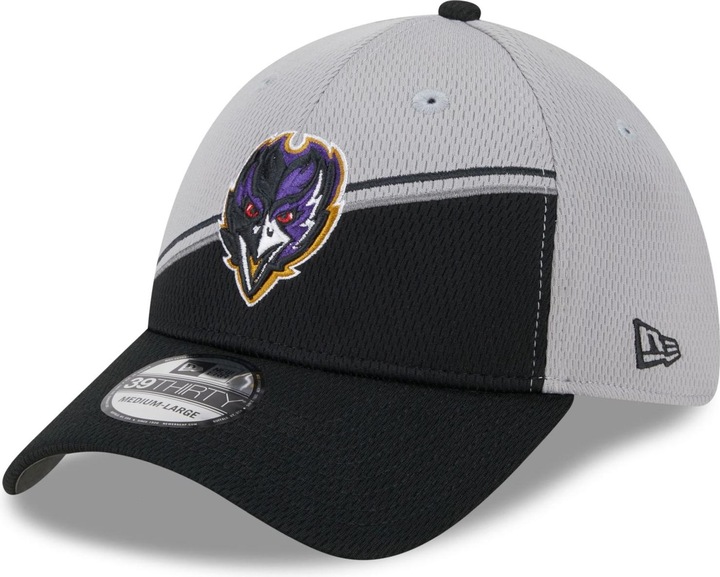 Actual product image New Era 39Thirty Cap - SIDELINE 2023 Baltimore Ravens - M/L (M/L)