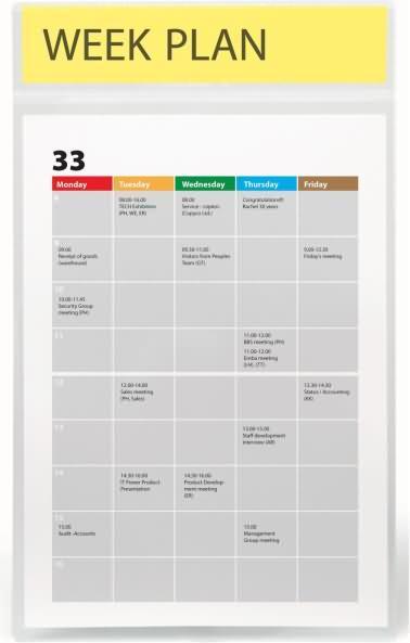 Kennzeichnungstasche 15080 A4 tr 10 St./Pack. (15080) (A4, 10x)