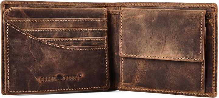 Produktbild Greenburry Huntsman Geldbörse RFID Schutz Leder 12.5 cm