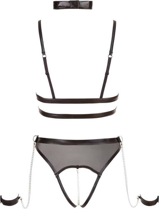 Produktbild Cottelli Collection Body ouvert mit Ketten (XL)