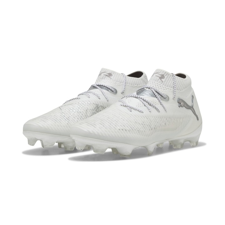PUMA White-Matte Silver
