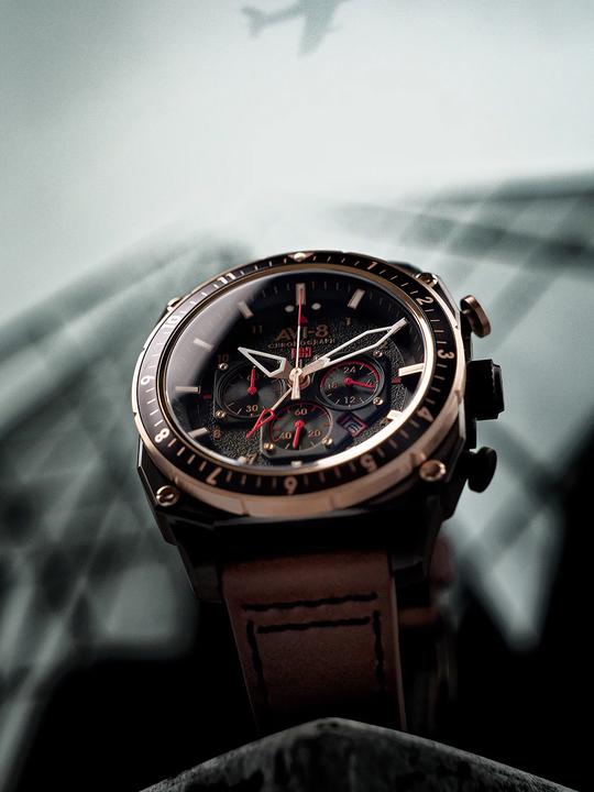 Actual product image AVI-8 AV-4100-09 (Chronograph)