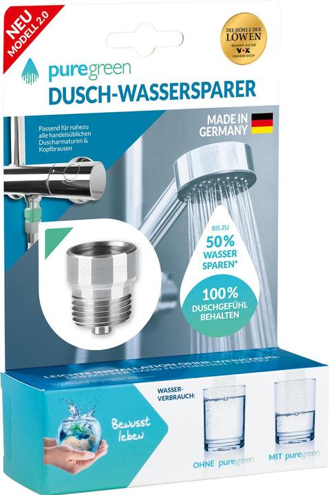 Image du produit Puregreen Economiseur d'eau de douche