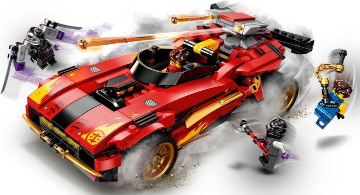 Actual product image LEGO X-1 Ninja Supercar (71737, LEGO Ninjago)