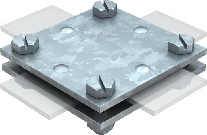 OBO Bettermann Vertr Kreuzverbinder o.Zwischenplatte 256 A-DIN 3