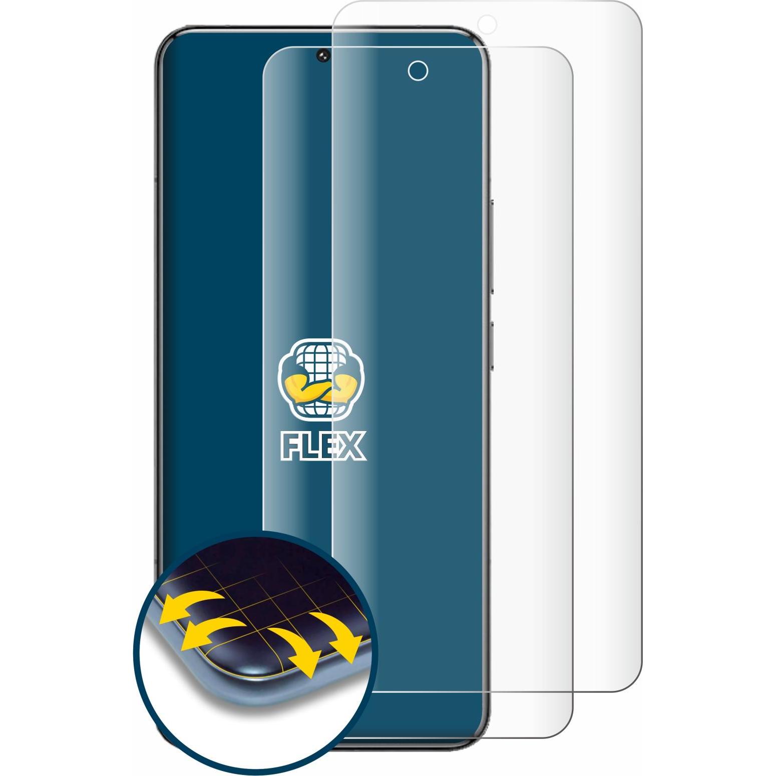 Thumbnail - BROTECT Full-Cover Displayschutz (2 Stück, Xiaomi 14 Pro), Smartphone Schutzfolie, Transparent