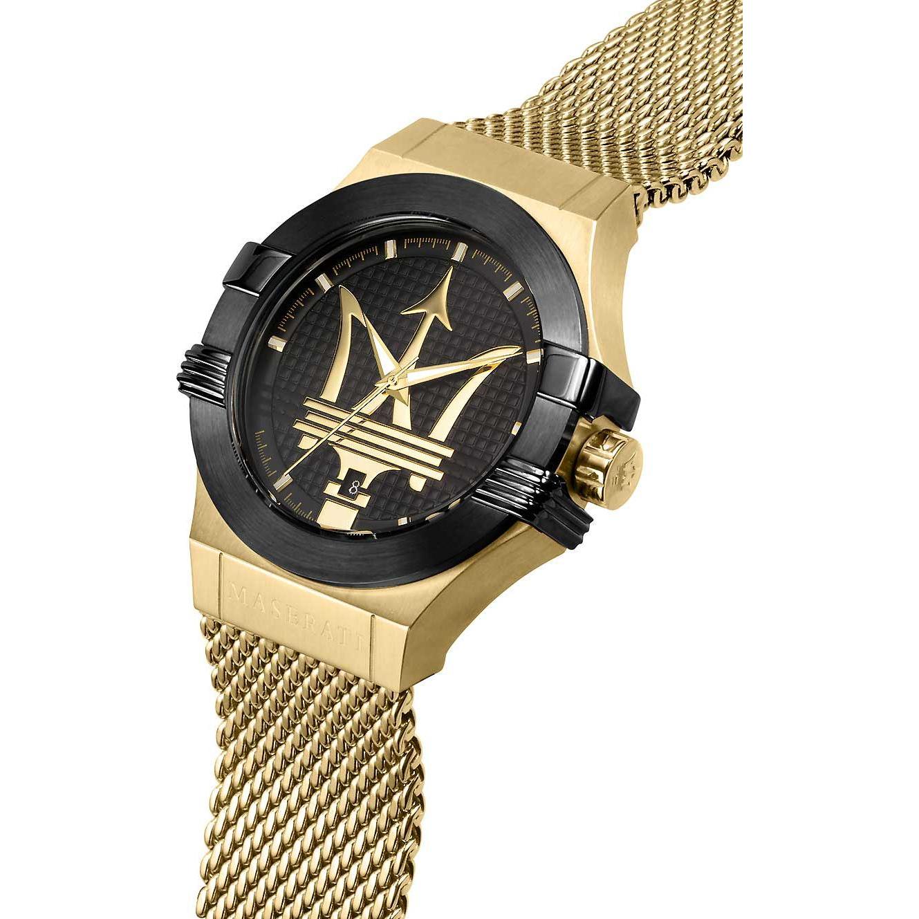 Thumbnail - Maserati, Armbanduhr, Potenza, Gold, (Analoguhr, 40 mm)