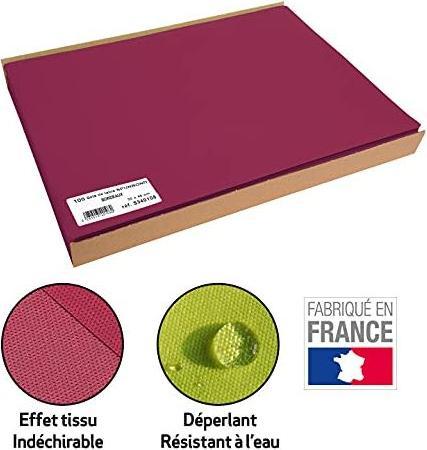 Produktbild PROnappe Einweg-Tischset Spunbond, 400 x 300 mm, bordeaux (40 x 30 cm)