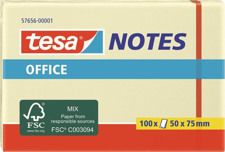 Productafbeelding tesa Sticky Notes Kantoornotities (75x50mm) (50 x 75 mm)