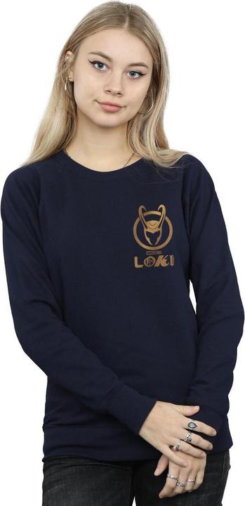 Produktbild Loki Horn Logo Faux Pocket Sweatshirt (XXL)