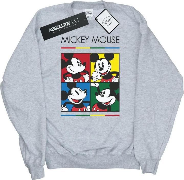 Produktbild Disney Mickey Mouse Square Colour Sweatshirt (3XL)
