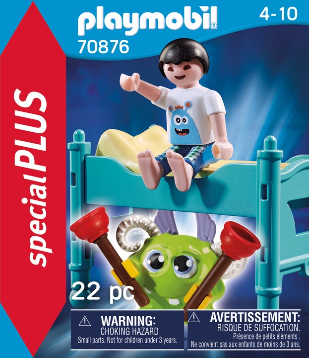 Image du produit Playmobil Enfant avec petit monstre (70876, Playmobil Special Plus)