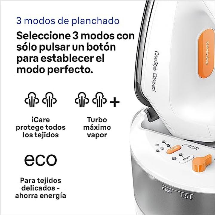 Produktbild Braun CareStyle Compact IS 2132 EloxalPlus soleplate (2400 W, 400 g/min)