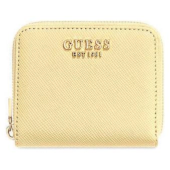 Guess, Damen, Portemonnaie, Geldbörse, Gelb