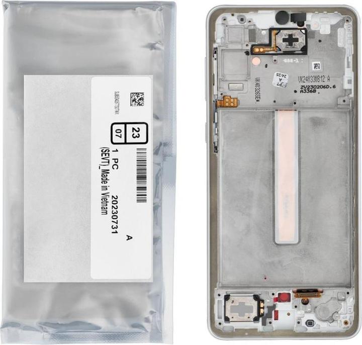 Actual product image Samsung LCD display! ServicePack LCD Display A33 5G A336B GH82-28143B White (Display)