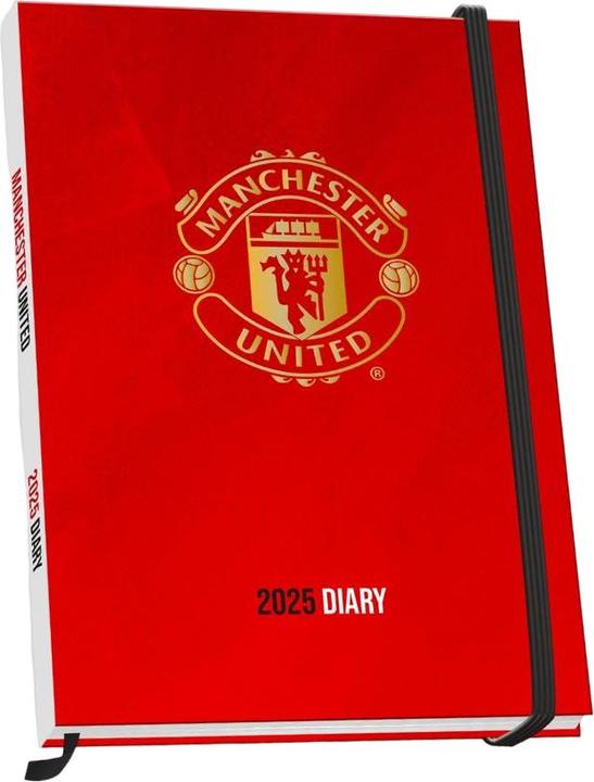 Actual product image Manchester United FC 2025 Crest A5 Diary (A5)