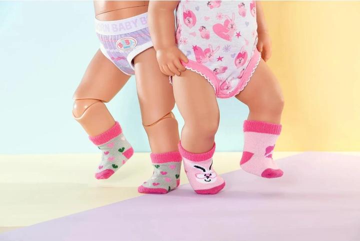 Actual product image Zapf Creation BABY born? Socks 2-pack 43cm (assorted item)