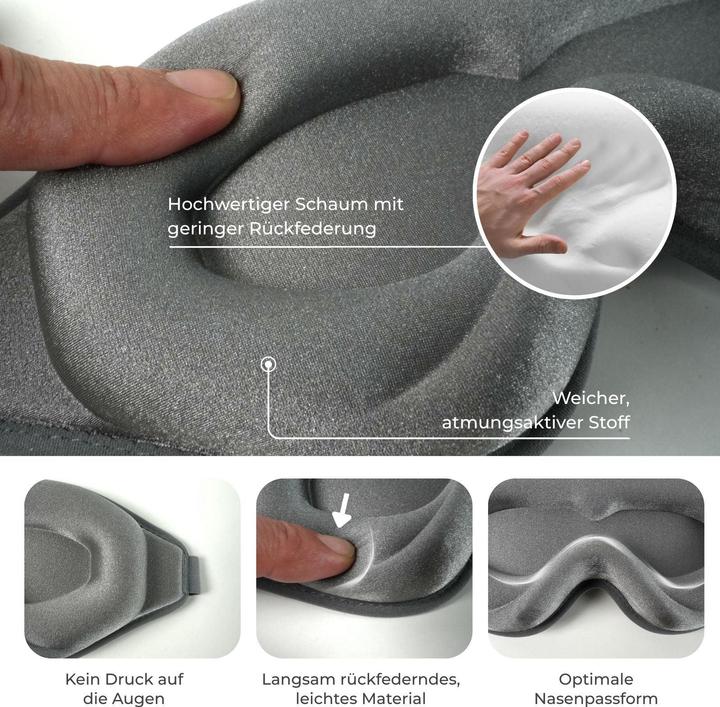Produktbild Hermex 3D Schlafmaske (Schlafmaske)