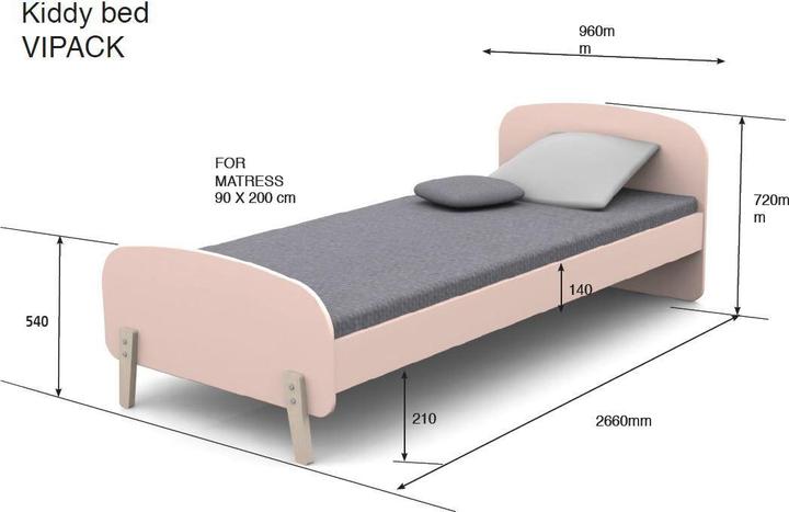 Immagine prodotto pfister Kiddy (90 x 200 cm)