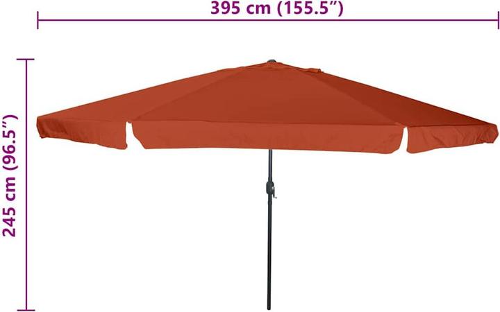 Produktbild vidaXL Outdoor Sonnenschutz Markise (3.95 m)