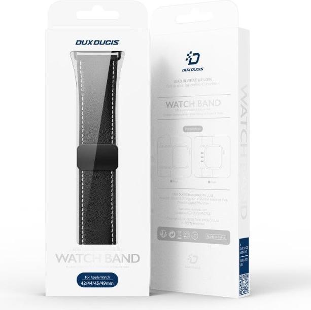 Produktbild Dux Ducis YA Armband (38 mm, 40 mm, 41 mm, Echtleder, Apple Watch Series 1, Apple Watch Series 2, Apple Watch Series 3, Apple Watch Series 4, Apple Watch Series 5, Apple Watch Series 6, Apple Watch Series 7, Apple Watch Series 8, Apple Watch Series 9, Apple Watch SE)
