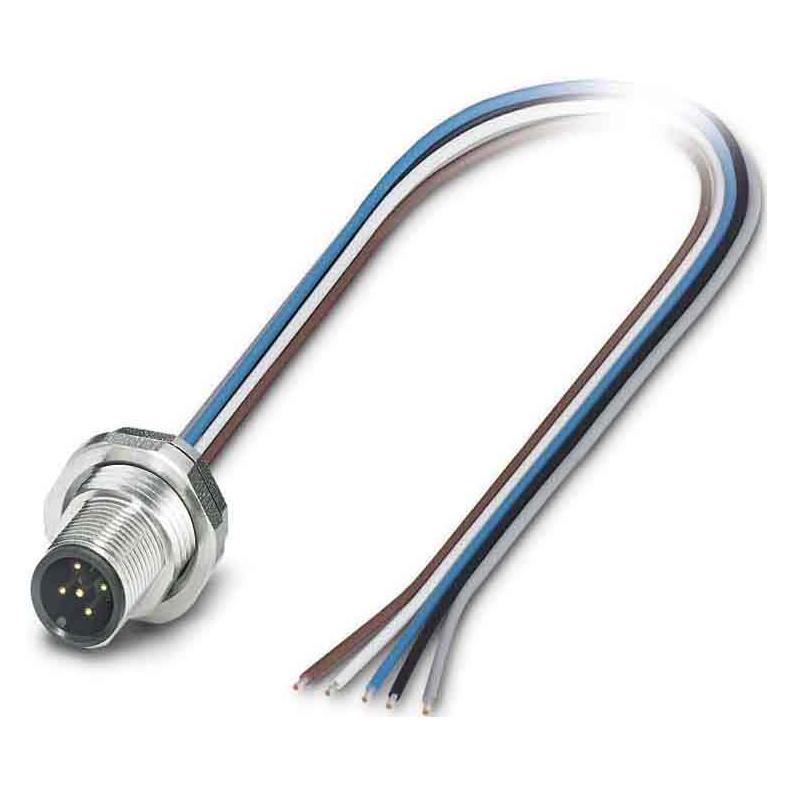 Phoenix Contact Einbausteckverbinder, Elektronikkabel + Stecker