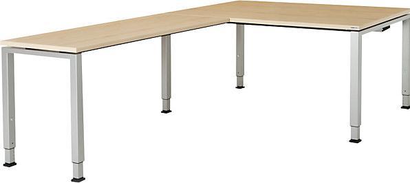 Actual product image Mauser Desk, chained, foot shape square/rectangular tube