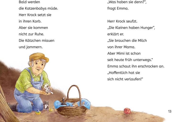 Actual product image Kosmos Sheltie, Bücherhelden 1. Klasse, Sheltie und die Katzenbabys (German, Carola of Boiler, Nadine Reitz, 2024)