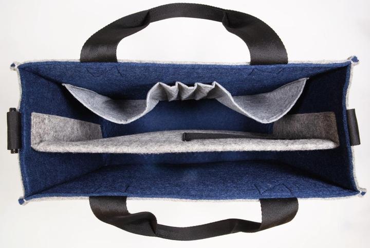 Immagine prodotto Sigel Notebooktasche Desk Sharing Bag Bicolor M, Grau/Blau 15.4 (15.40")
