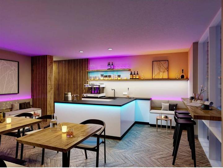 Immagine prodotto Paulmann Pro Strip Argento P25 (Arancia, 500 cm, Interno)