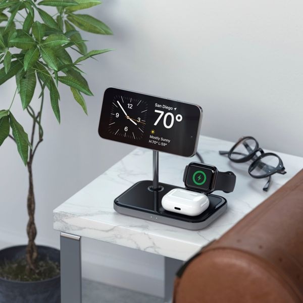 Actual product image Satechi 3-in-1 Magnetic Wireless Charging Stand (7.50 W)
