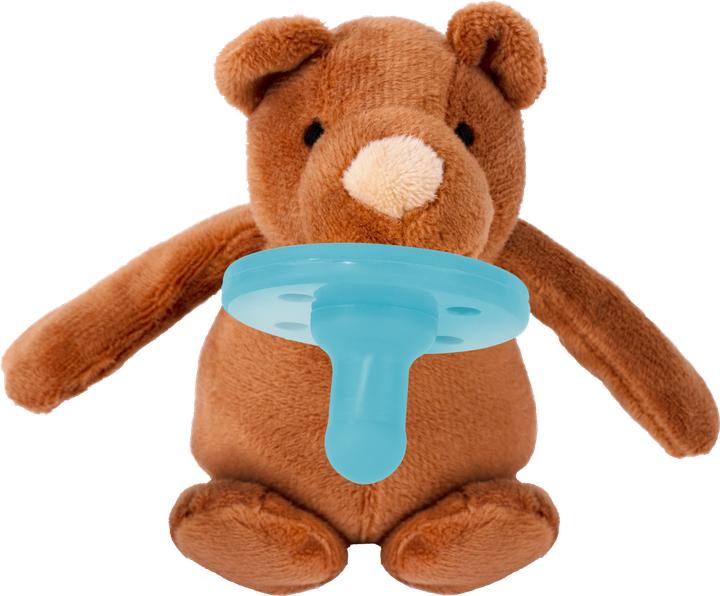 Produktbild Minikoioi SLEEP BUDDY Schlaf Kuscheltier mit Schnuller Braunbär Moi (24 cm)