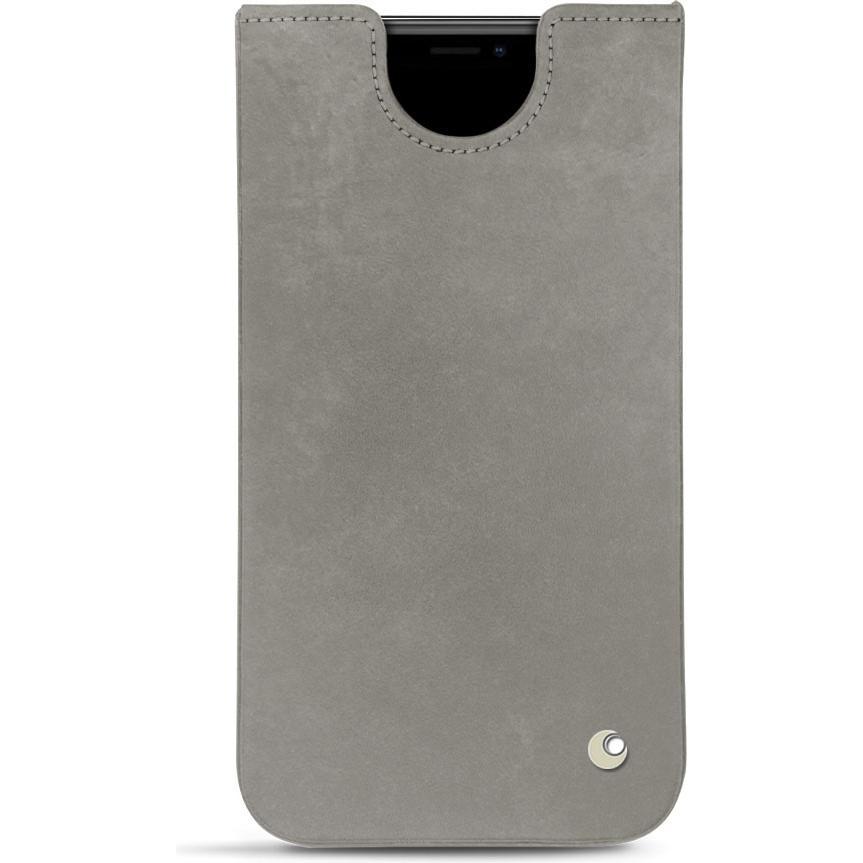 Noreve Lederschutzhülle (Apple iPhone 11 Pro), Smartphone Hülle, Grau