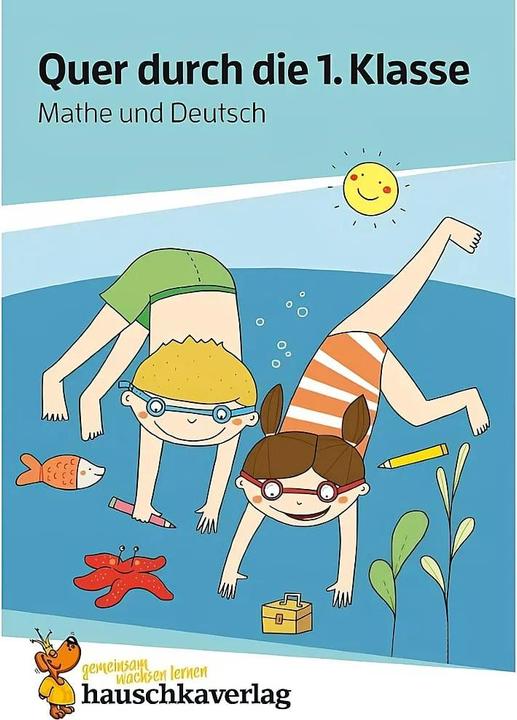 Produktbild Quer durch die 1. Klasse, Mathe und Deutsch - Übungsblock (Deutsch, Andrea Guckel, 2022)