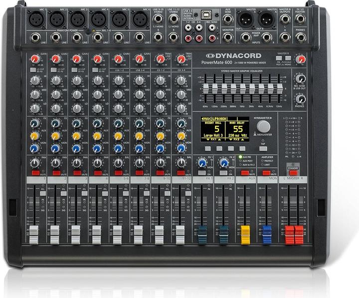 Produktbild Dynacord PowerMate 600 MK3 powered mixer (Studio- und Livemixer)