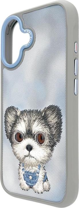 Produktbild Nimmy Etui Big Eyed Pet 2.0 Dog do iPhone 17 szary (Apple iPhone 17)