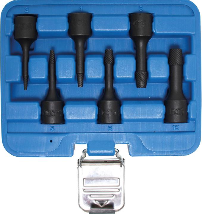 Image du produit BGS Jeu de douilles spiralées/extracteur de vis 10 mm (3/8") 2 - 10 mm 6 pièces