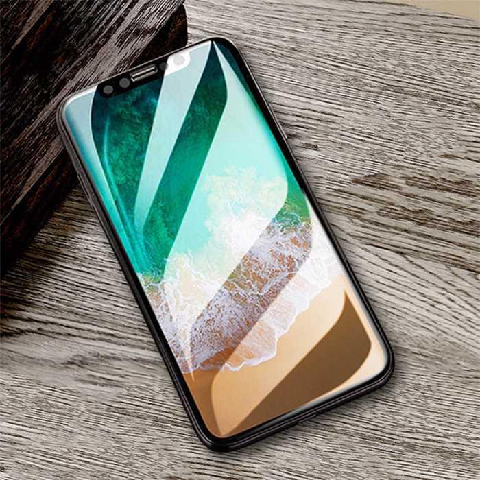 Produktbild Devia Van Entire View Anti-glare Tempered Glass iPhone XR (6.1) black (10pcs) (10 Stück, Apple iPhone XR)