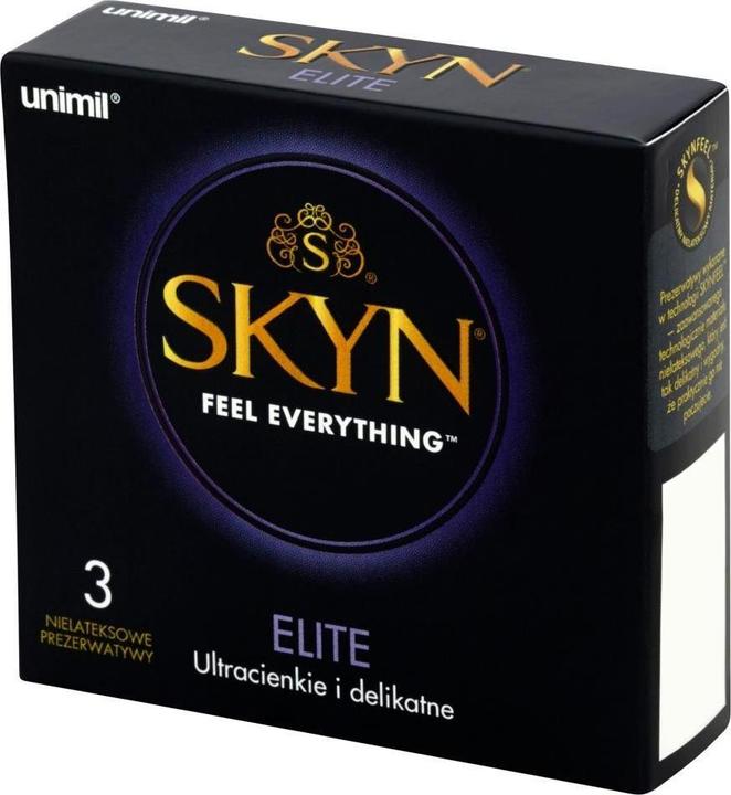 Unimil Skyn Feel Everything Elite Non-Latex Condoms 3Pcs (3 pcs.)