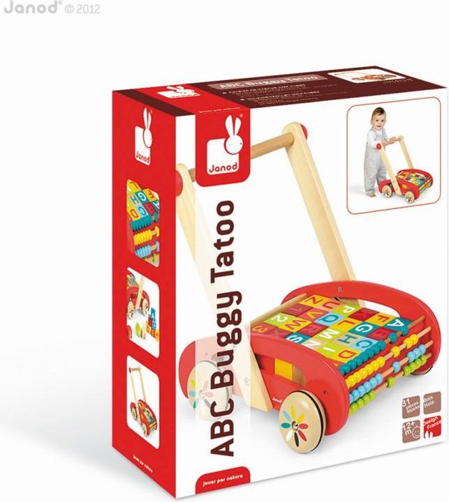 Actual product image Janod Tatoo ABC