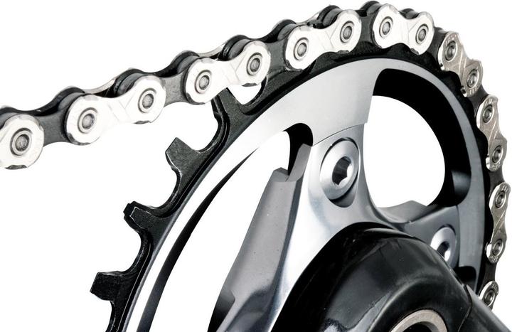 Actual product image KMC Chain X11 Silver/Black (11-speed)