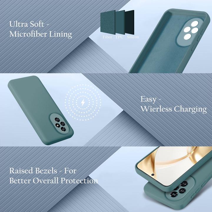 Image du produit Cadorabo Coque pour Honor 200 TPU Liquid Silicone Case (Honor 200 Pro)