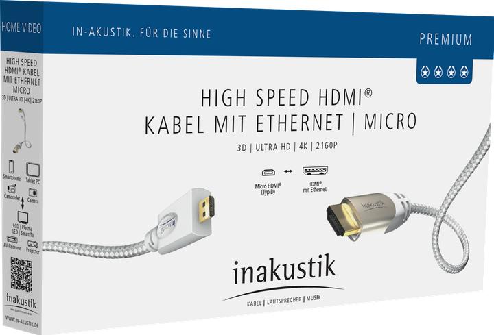 Actual product image Inakustik micro HDMI (Typ D) — HDMI (Typ A) (1.50 m)
