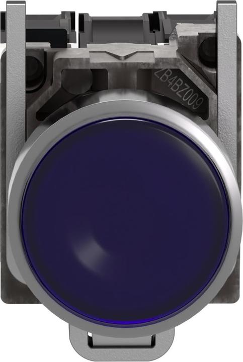 Produktbild Schneider Electric Ill Pushbutton 22mm Round Blue 1NO/1NC