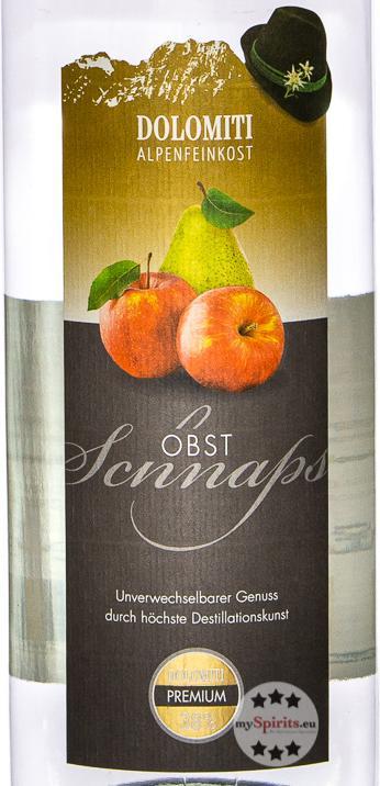 Produktbild Dolomiti Alpenfeinkost Dolomiti Obstschnaps