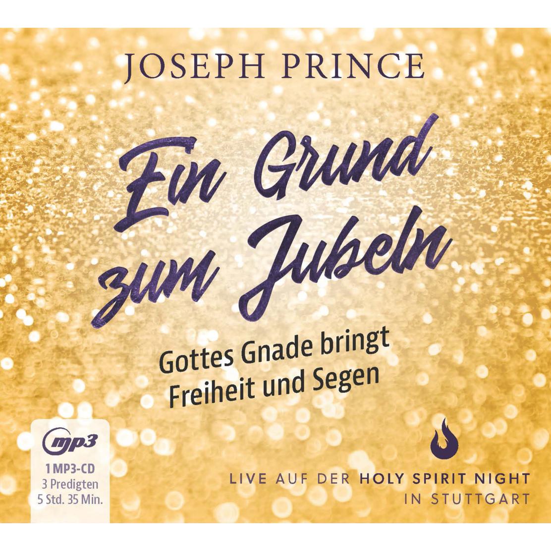 Prince:Ein Grund z.Jubeln:Gottes Gnade, Hörbücher von Joseph Prince