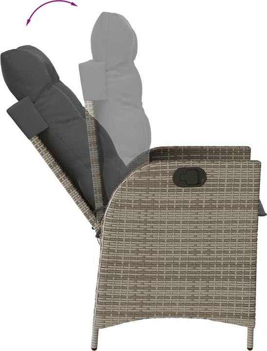 Produktbild vidaXL Garten Essgruppe