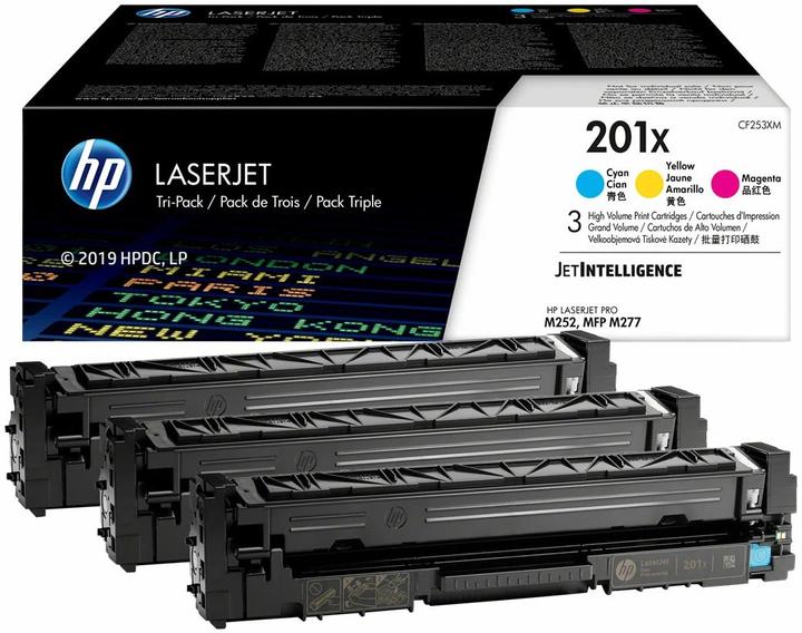 Image du produit HP 201X Tri-Pack 201X (M, C, Y)