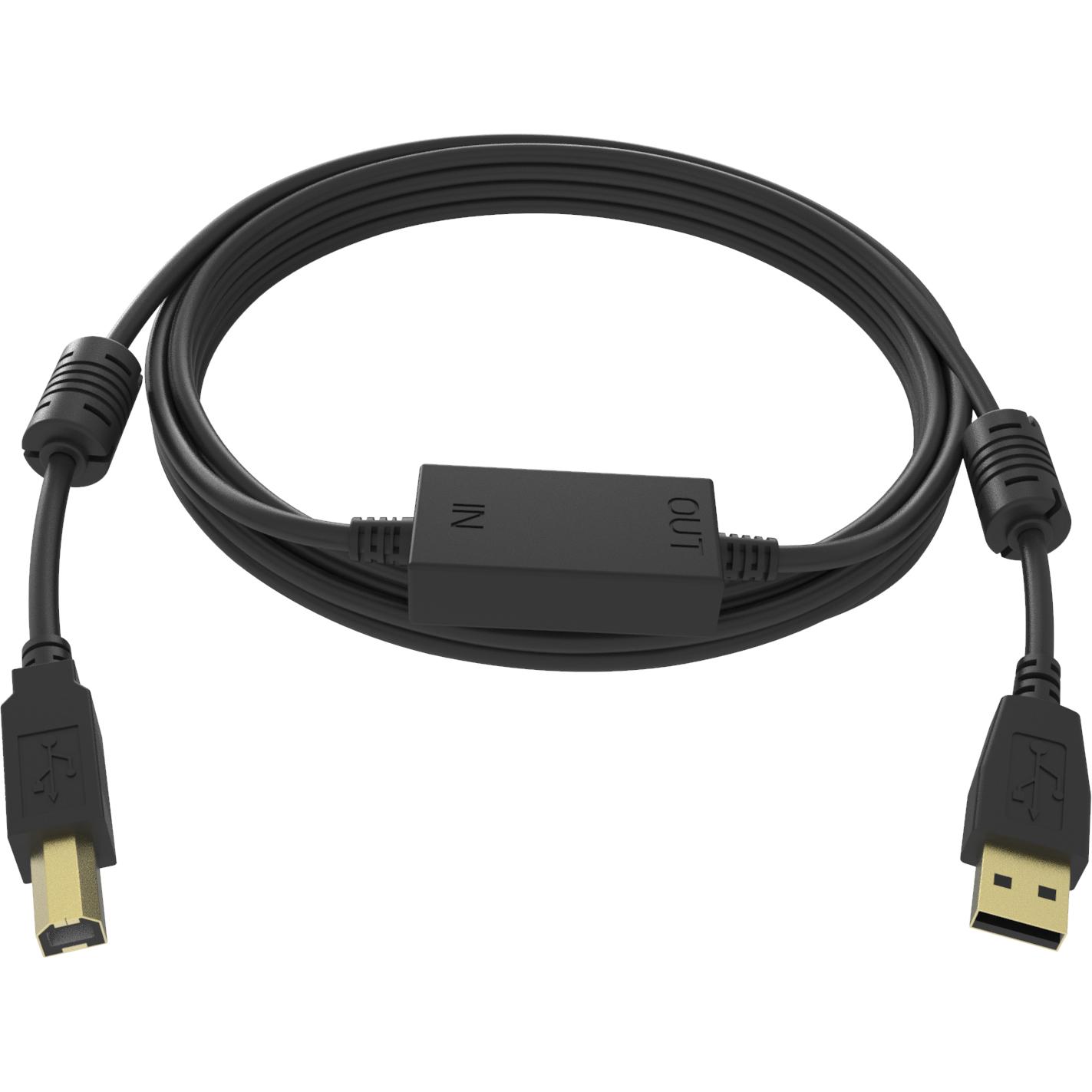 Vision Professional installationstaugliches USB 2.0-Aktivkabel (15 m, USB 2.0), USB Kabel